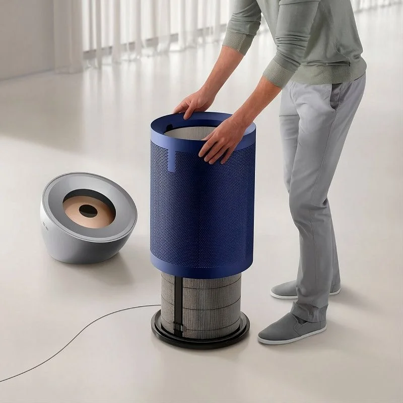Очиститель воздуха Dyson Purifier Big Quiet Formaldehyde BP03 Синий/Серебристый