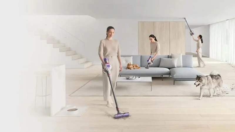 Пылесос Dyson V8 Advanced Sliver/Nickel