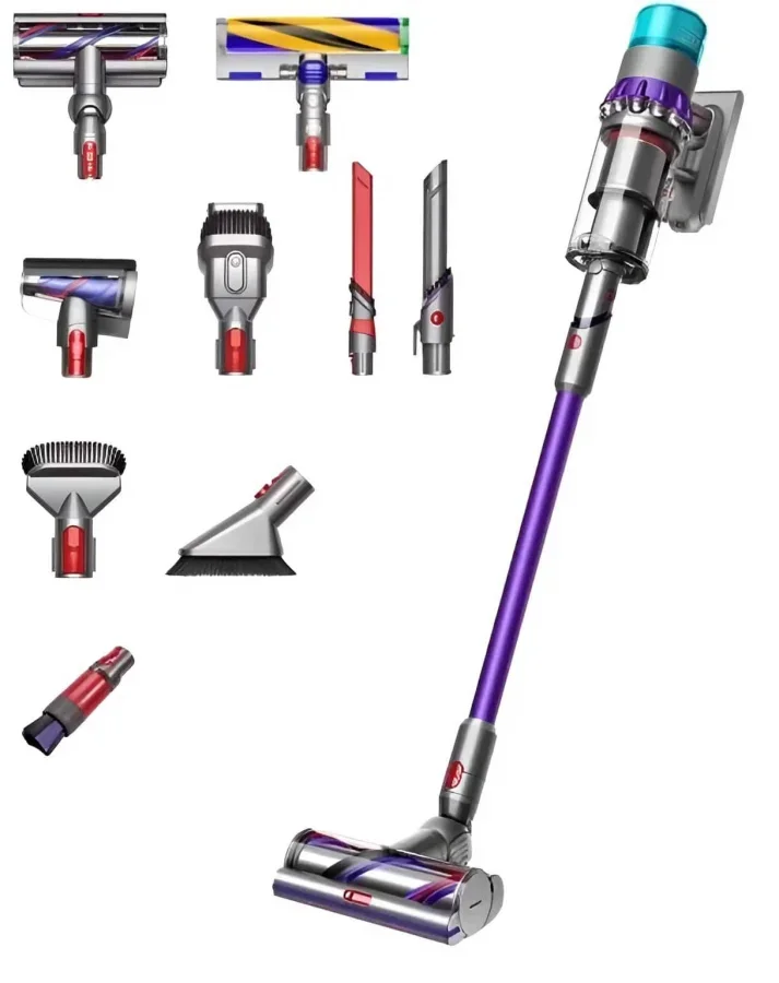 Пылесос Dyson Gen5 Detect Absolute HK (9 насадок) Доп. аккумулятор
