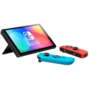 Игровая приставка Nintendo Switch OLED 64 ГБ, синий