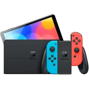 Игровая приставка Nintendo Switch OLED 64 ГБ, синий