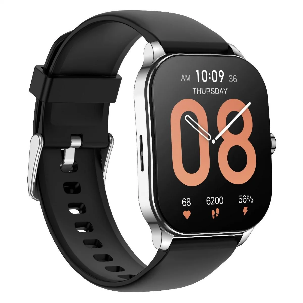 Смарт-часы Amazfit AMF часы Pop 3S A2318 Silver (AMF-6972596107095)