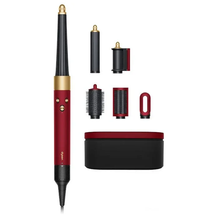 Фен-стайлер Dyson Airwrap i.d. Straight Wavy Long HS08 Red Velvet/Gold