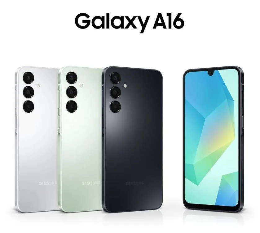 Смартфон Samsung Galaxy A16 4/128 Гб, черный