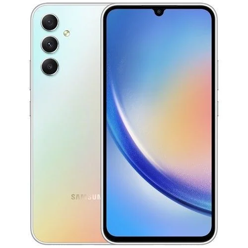 Смартфон Samsung Galaxy A34 6/128GB серебристый