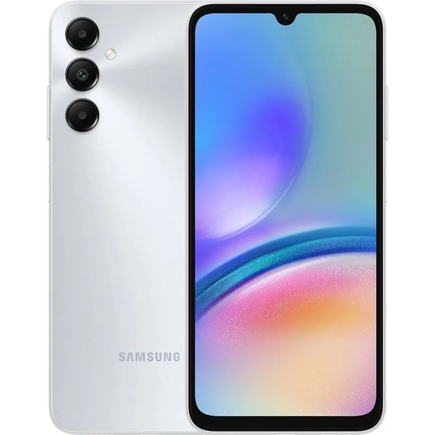 Смартфон Samsung Galaxy A05s 4/64 ГБ, серебристый