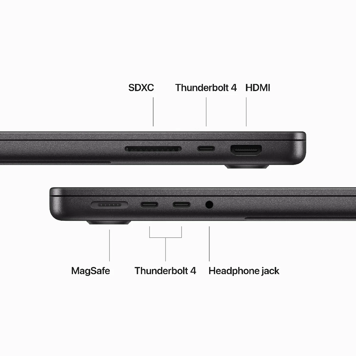 MacBook Pro 14'' M3 Pro, черный