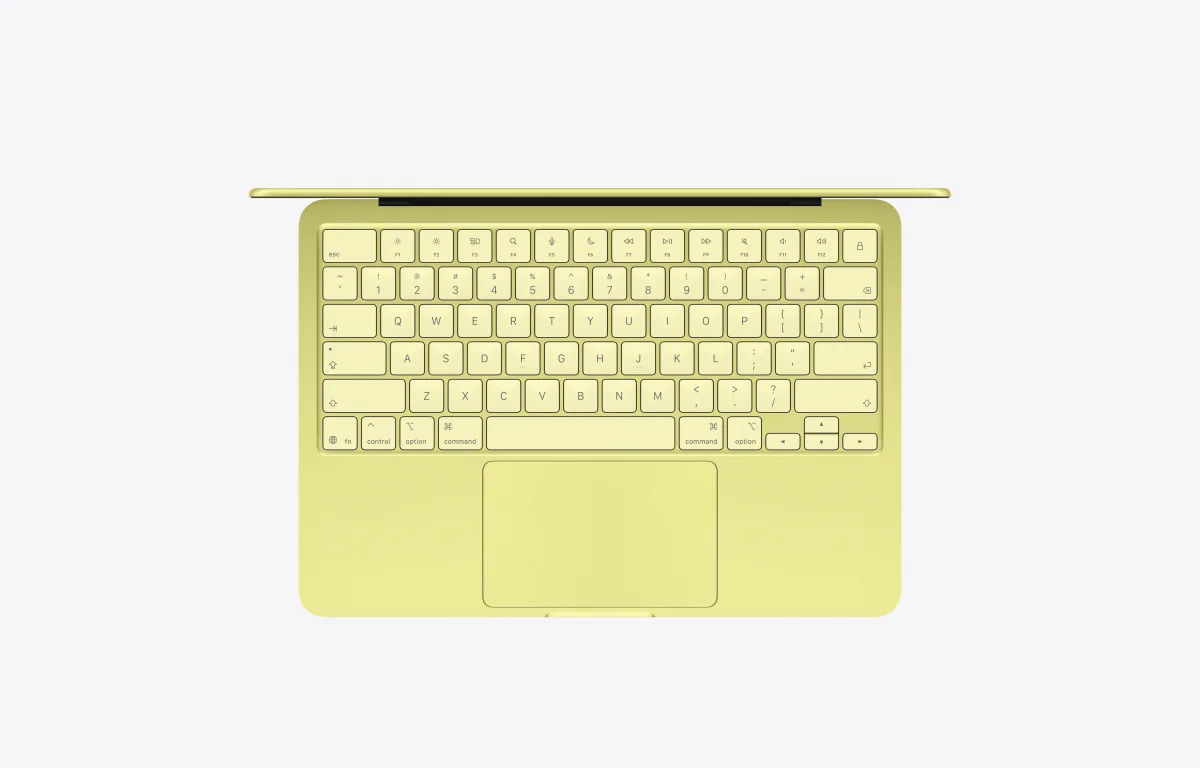 MacBook Neo 256 ГБ, желтый