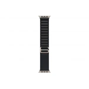 Часы Apple Watch Ultra 3 GPS 49 мм, корпус натуральный титан (Natural Titanium), ремешок Alpine, черный (Black), размер: M