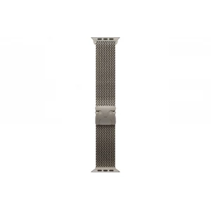 Часы Apple Watch Ultra 3 GPS 49 мм, корпус натуральный титан (Natural Titanium), сетчатый браслет Milanese, натуральный титан, размер: S