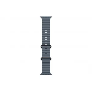 Часы Apple Watch Ultra 3 GPS 49 мм, корпус натуральный титан (Natural Titanium), ремешок Ocean, якорный синий (Anchor Blue)