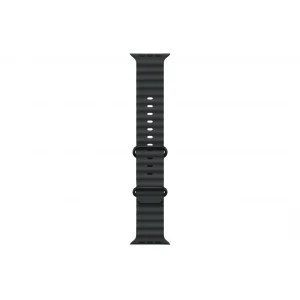 Часы Apple Watch Ultra 3 GPS 49 мм, корпус натуральный титан (Natural Titanium), ремешок Ocean, черный (Black)