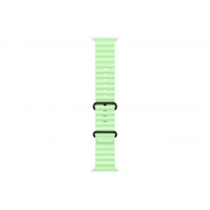 Часы Apple Watch Ultra 3 GPS 49 мм, корпус черный титан (Black Titanium), ремешок Ocean, зеленый/неоновый (Green/Neon)