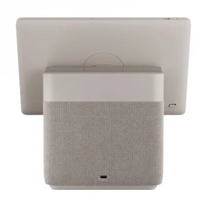 Умная колонка Яндекс Станция Дуо Макс с Zigbee, Бежевая