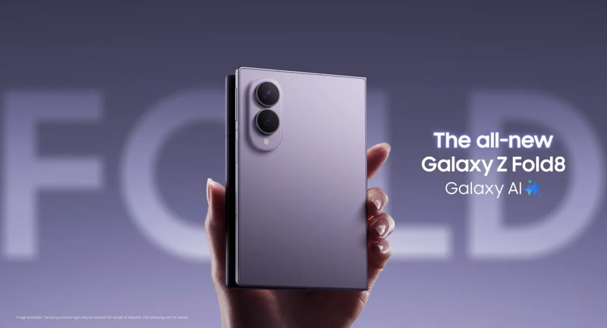 Смартфон Samsung Galaxy Z Fold8 512 ГБ|12 ГБ ОЗУ Лаванда