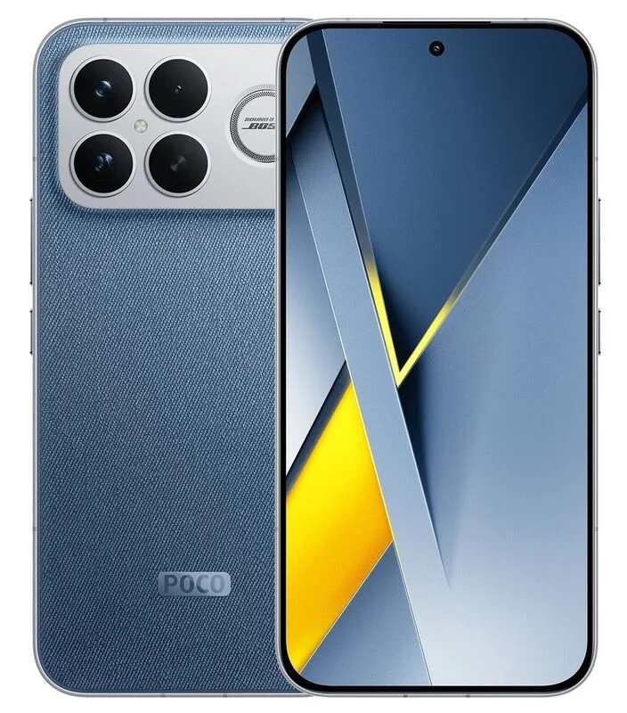 Телефон Poco F8 Ultra 12/512 ГБ, синий деним