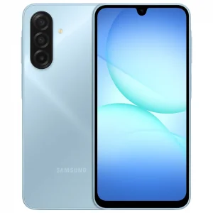Телефон Samsung Galaxy A17 6/128 ГБ, светло-голубой